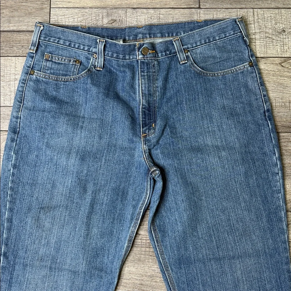 Carhartt Blue Relaxed Fit Jeans